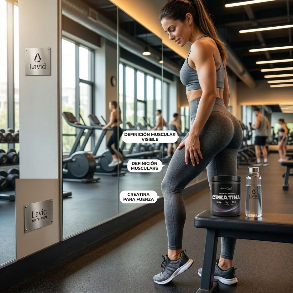 Creatina Pura Gluteos Grandes y Firmes