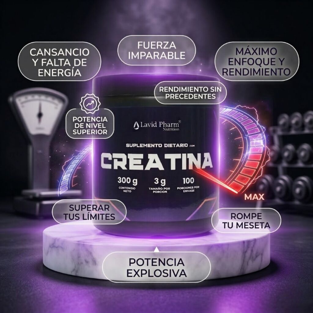 Creatina Pura Potencia Explosiva