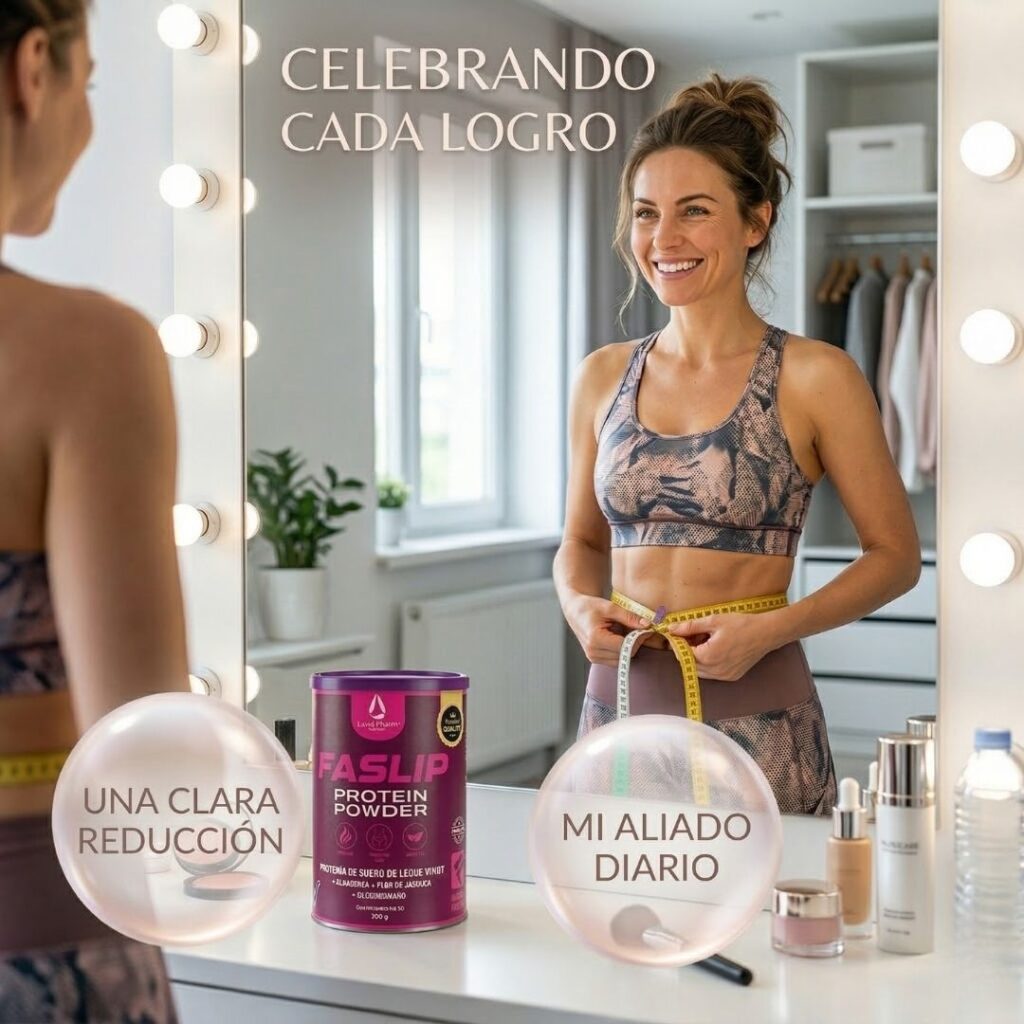 Faslip Protein Power para Perder Peso Medidas que notan