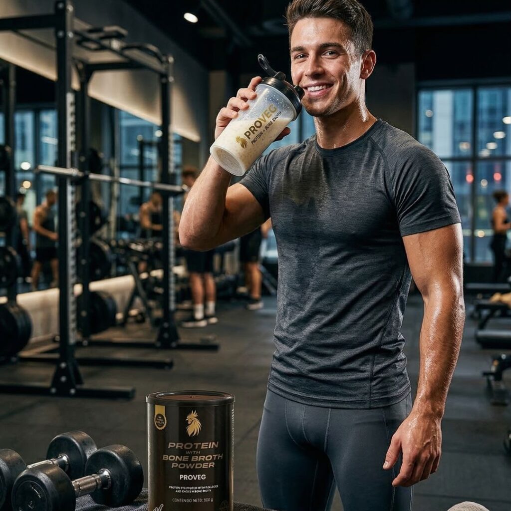 Proveg Hueso de Pollo Hombre en GYM