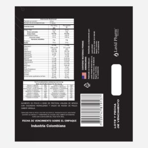 Proveg Hueso de Pollo Tabla Nutricional